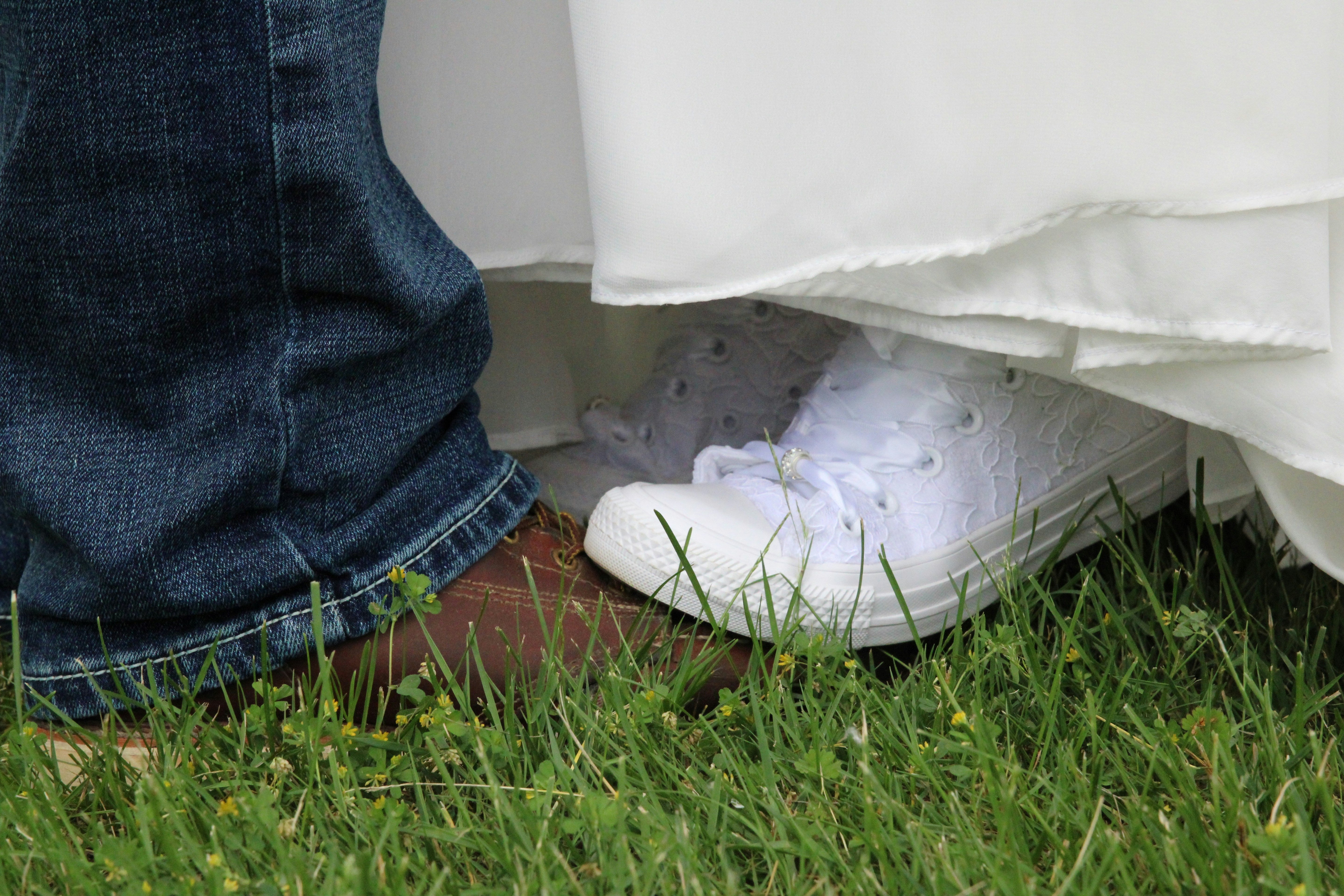 Garden Weddings: Navigating Grass with the Right Heels