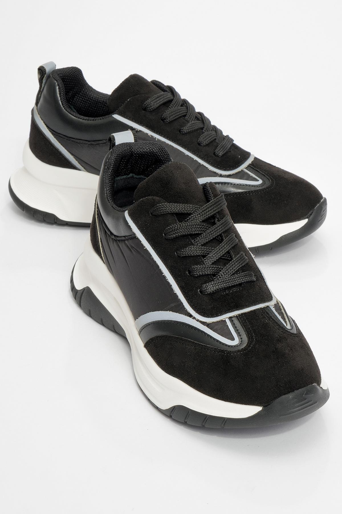 Doch - Black Parachute Sneaker (Women)