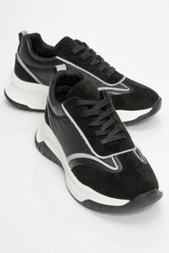 Doch - Black Parachute Sneaker (Women)