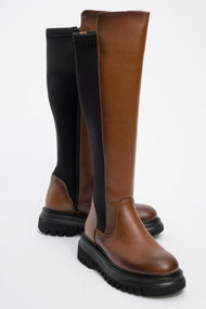 Shadow Cognac Brown Boot (Women)