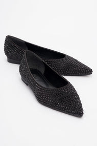 Monteria - Black Ballet Flat (Women)