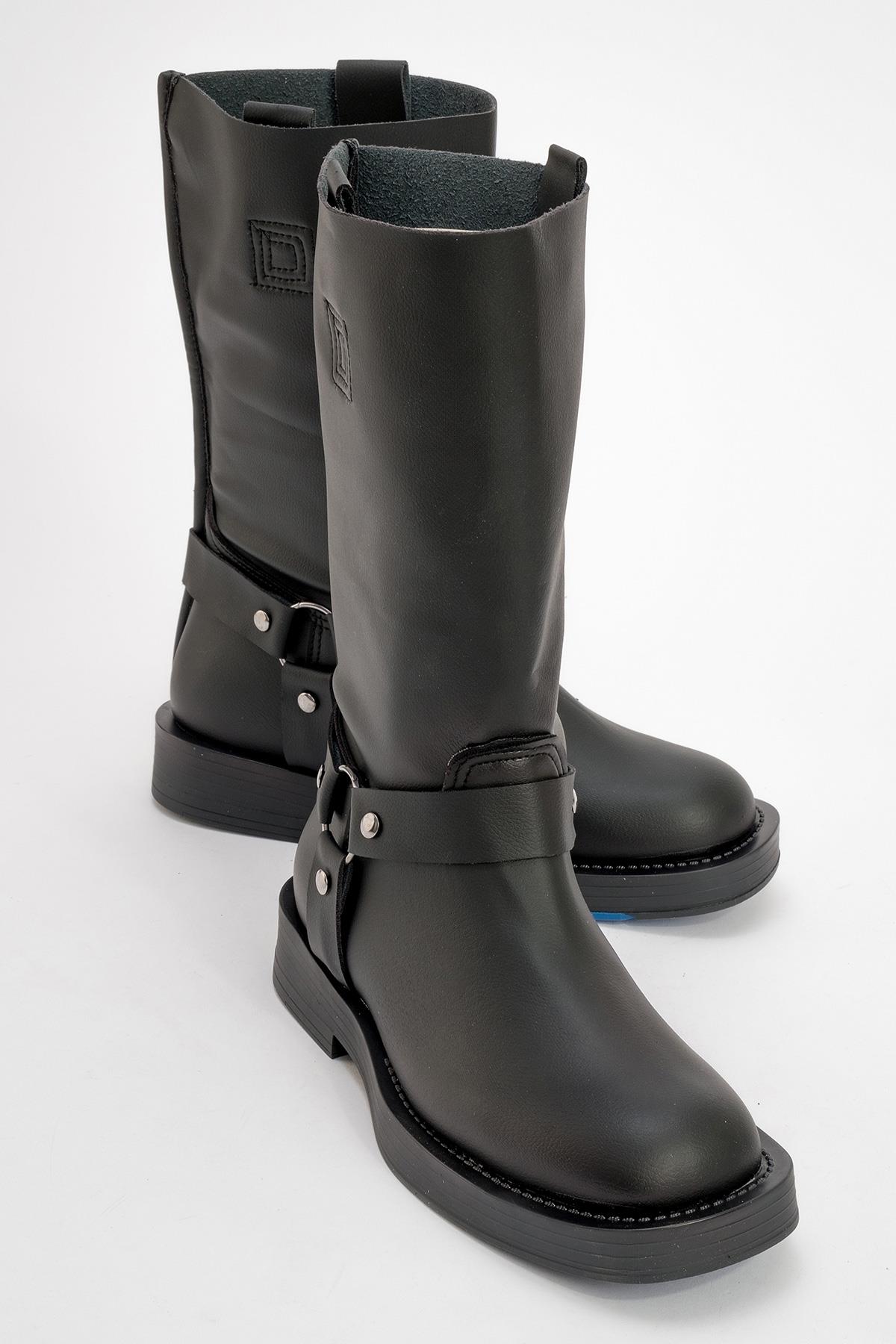 Solva - Black Riding Boot (Women)