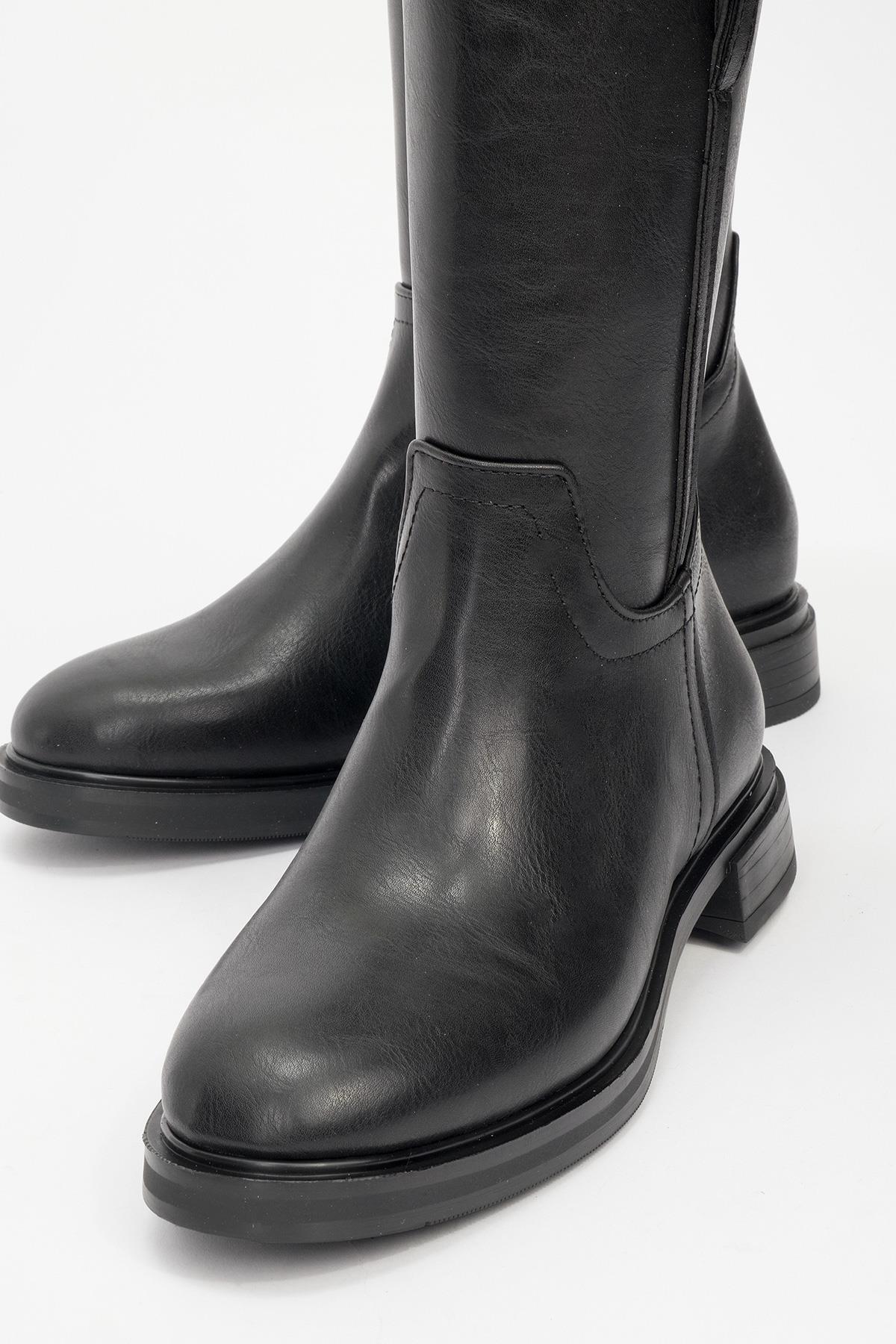 Michel - Black Riding Boot (Women)