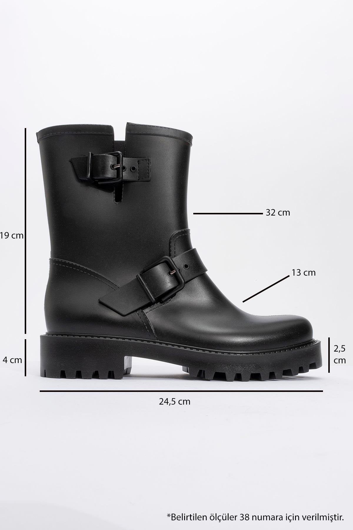 Zone - Black Rain Boot (Women)