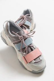 Lulen - Ice Multi Glitter-Logo Velcro Sport Sneaker (Women)