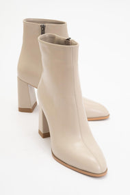 Jewel Beige Cilt High Heel Boot (Women)