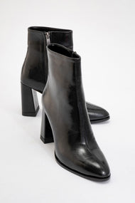 Jewel Black Cilt High Heel Boot (Women)
