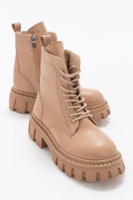 Zarela - Taupe Ankle Boot (Women)