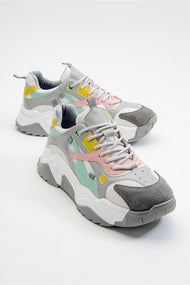 Loretta - White Multi Sneaker (Women)