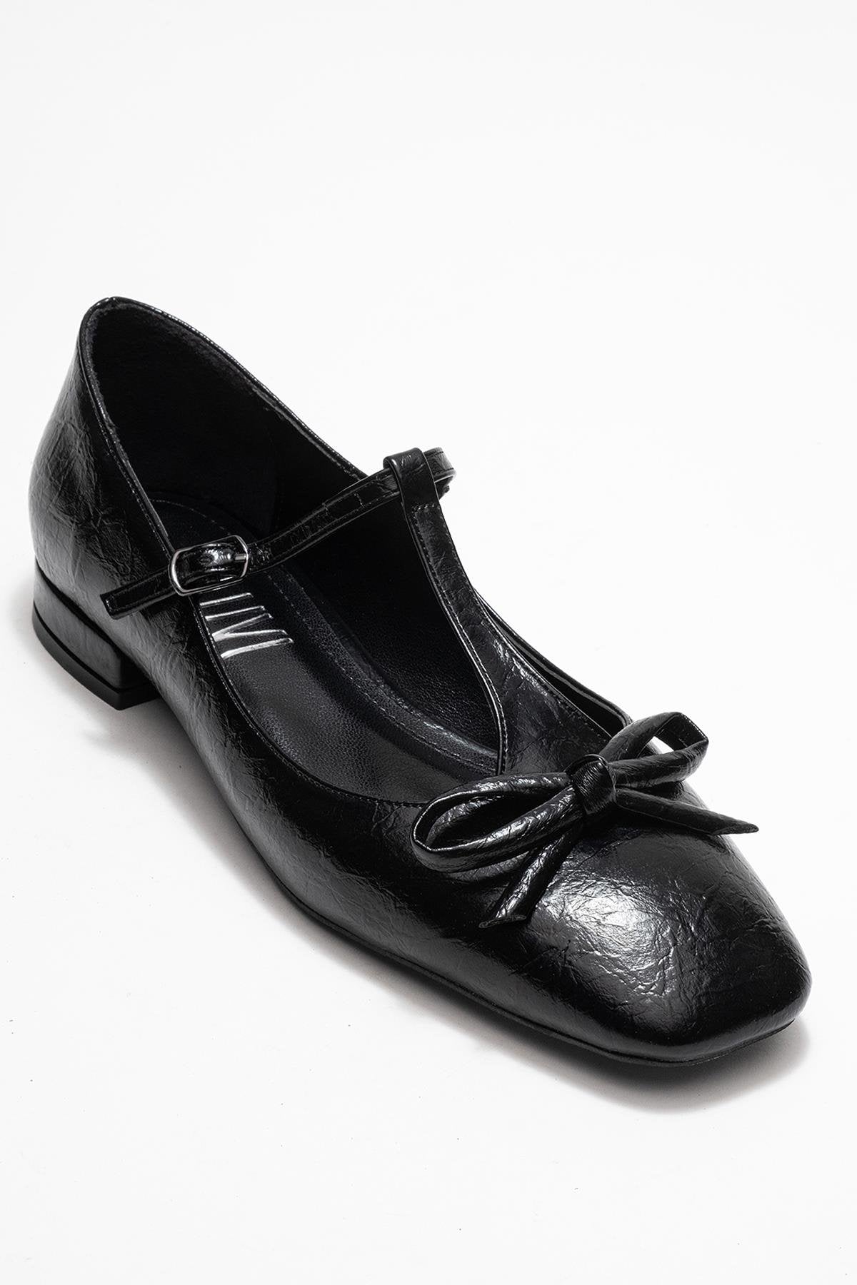 Lorena - Black Ballet Flat (Women)