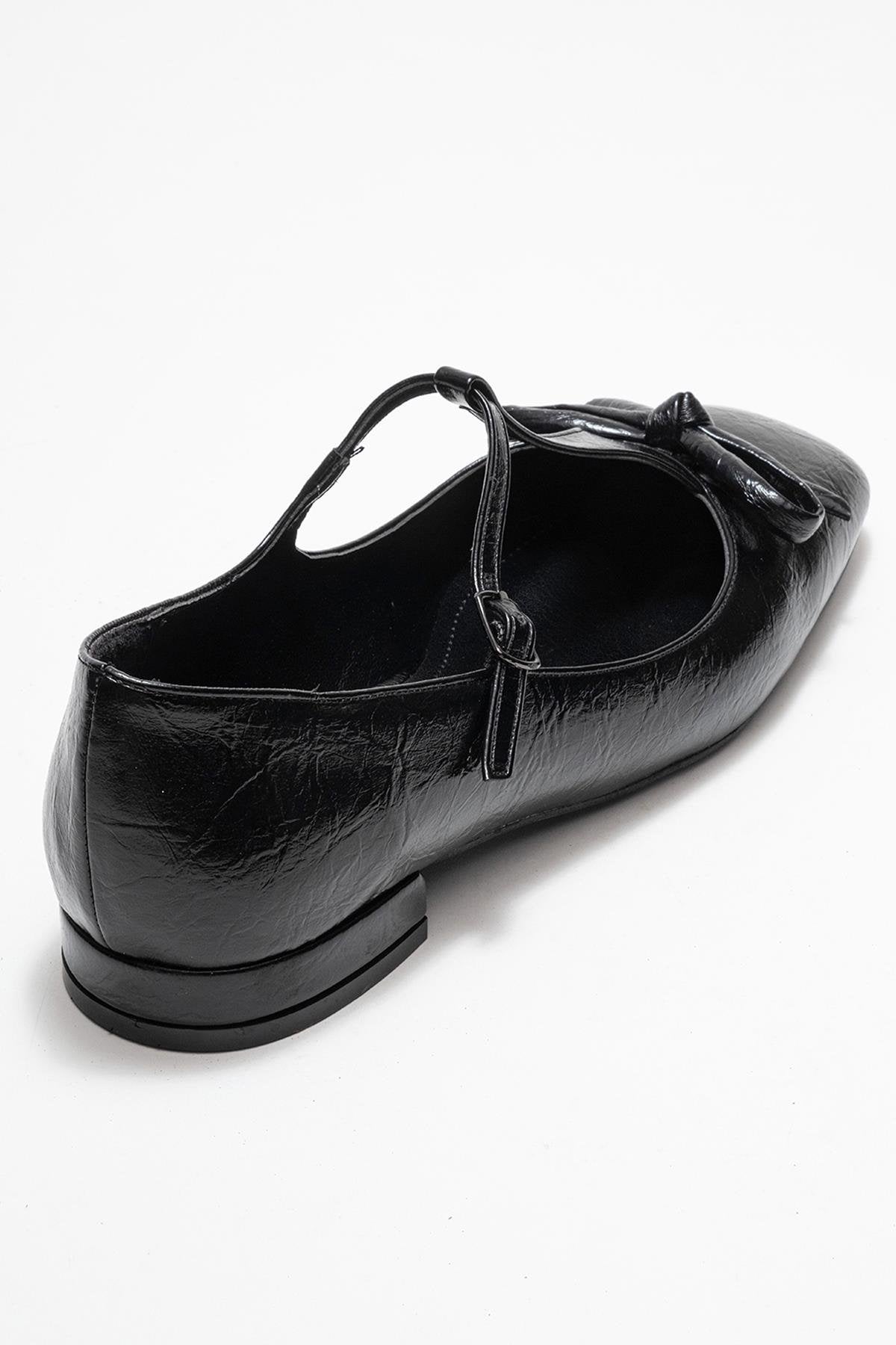 Lorena - Black Ballet Flat (Women)