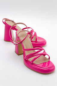 Oppe - Fuchsia Patent Platform High-Heel Shoe (Women)