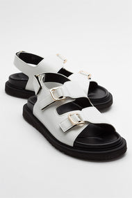 Hermosa - White Sandal (Women)