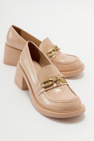 Omera - Beige Patent Shoe (Women)