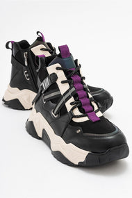 Seraphine - Black Purple Sport Boot (Women)
