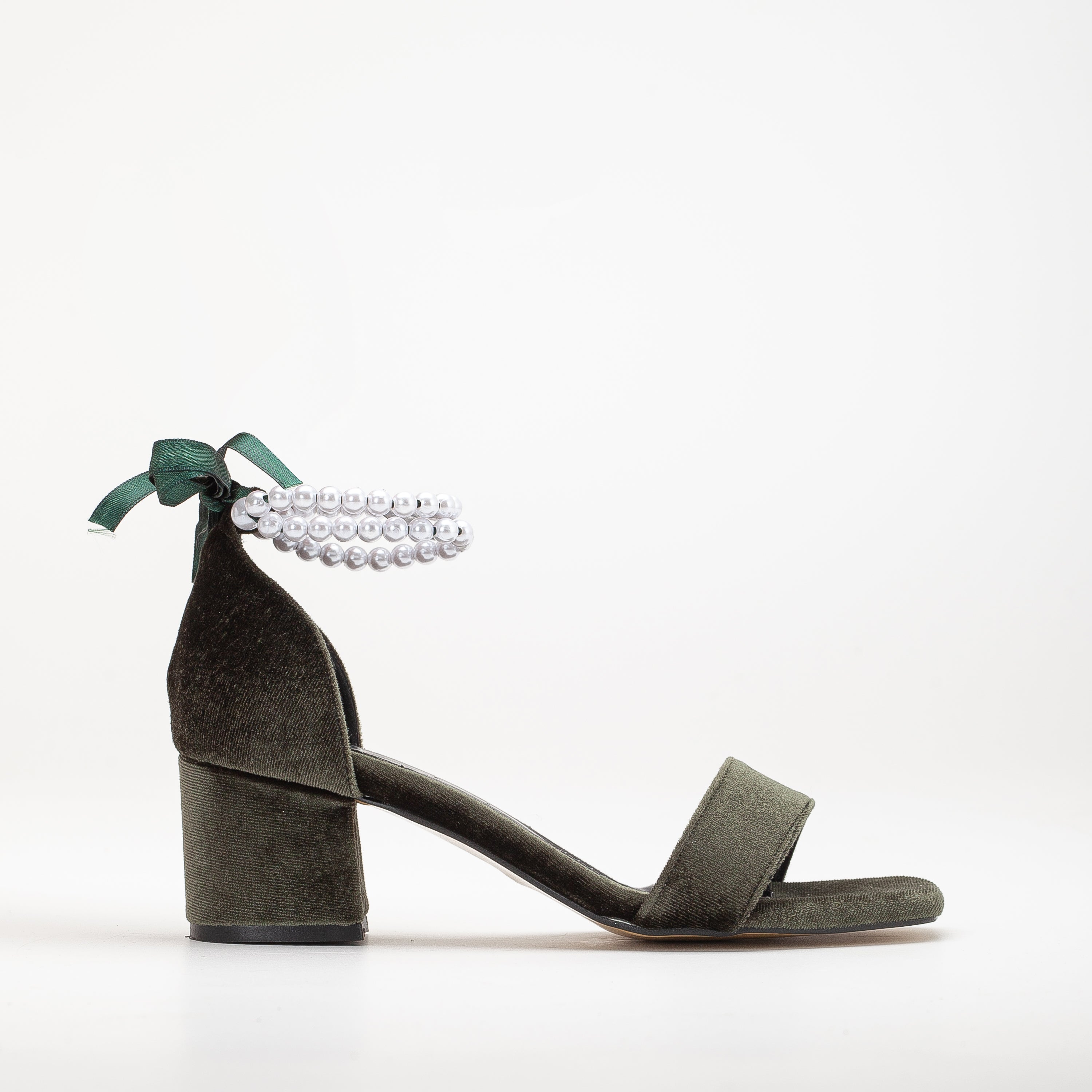 Green Velvet Sandals Women | Forever & Always Shoes Green Velvet Sandals Women | Forever & Always Shoes