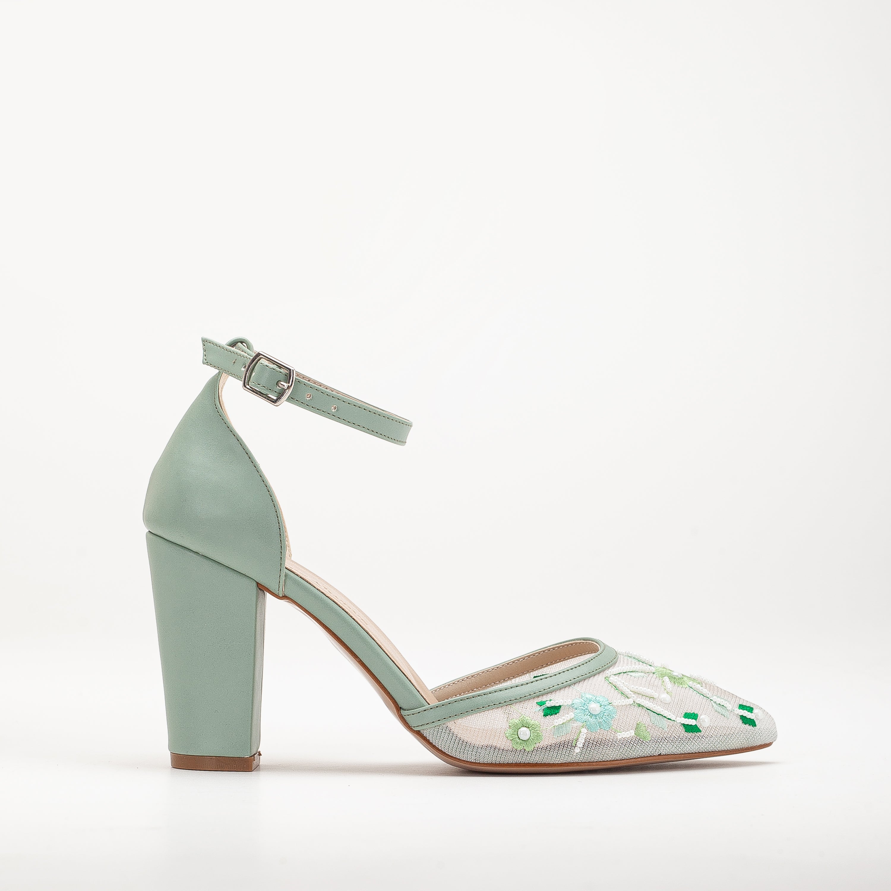 Green Bridal Heels | Forever & Always Shoes 8 Green Bridal Heels | Forever & Always Shoes 8