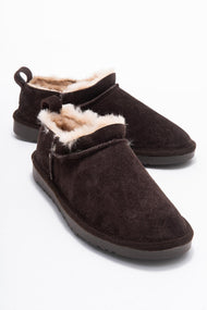 Yukon - Brown Suede Genuine Leather Ankle Boot (Women)