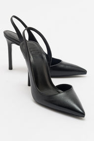 Twine - Black Heeled Shoe (Women)