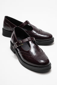 Dorian - Burgundy Patent Genuine Leather Loafer (Women)