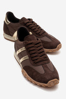 FLUX - Brown Suede Sneaker (Women)
