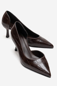 AREL - Brown Stiletto Pump (Women)