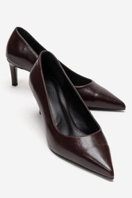 VELMIRA - Burgundy Stiletto Pump (Women)