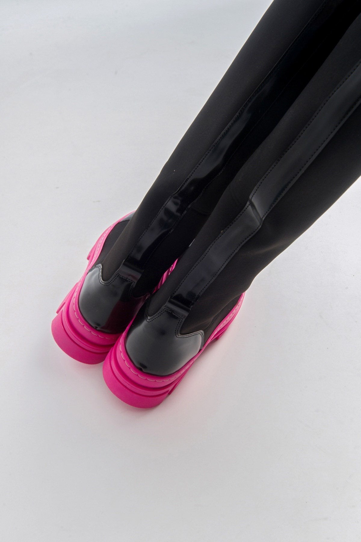 Bella Black & Fuchsia Scuba Boot (Women)