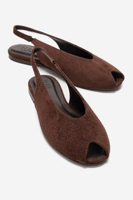 SERINA - Brown Genuine Leather Sandal (Women)