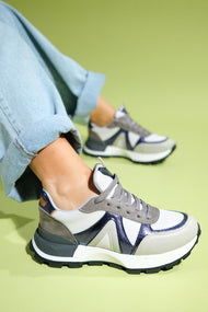 Calm - Gray Multi Sneaker (Women)