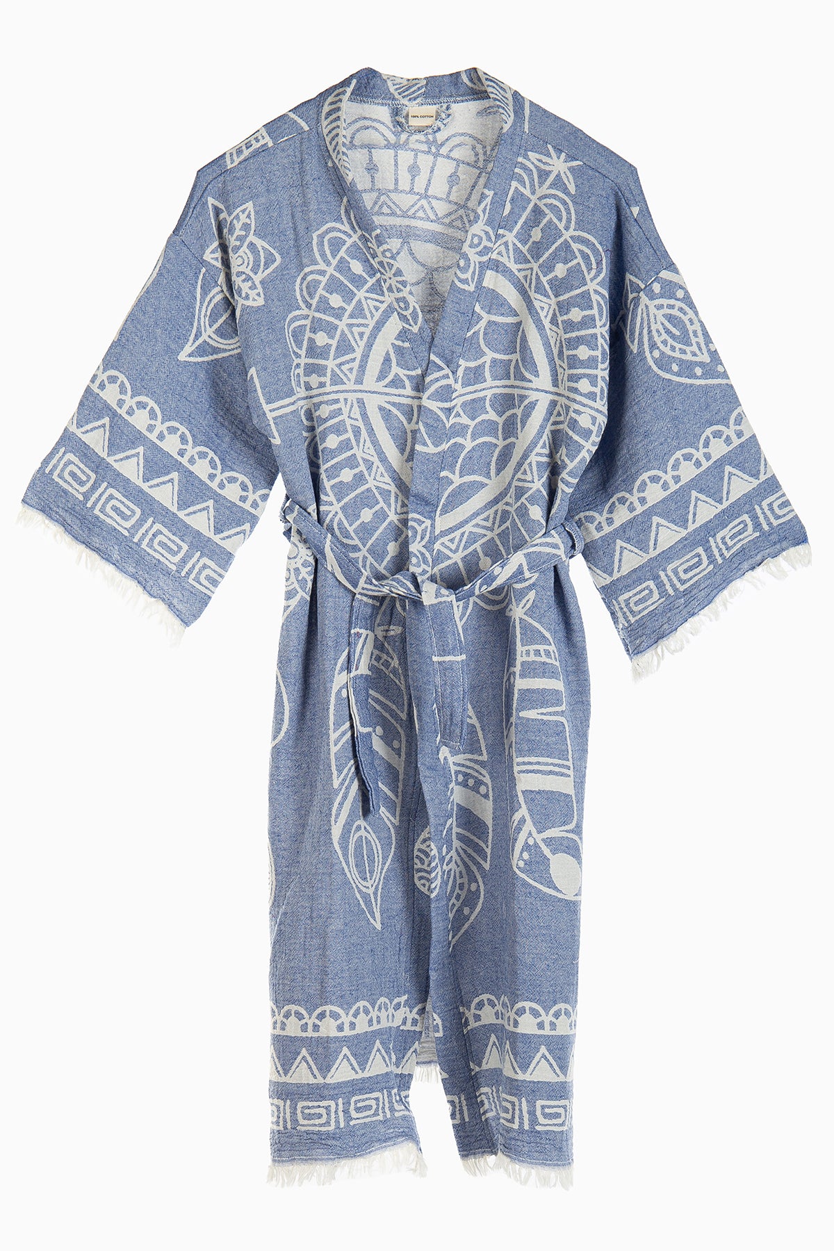 Delilah - Blue Dreamcatcher Handmade Kimono