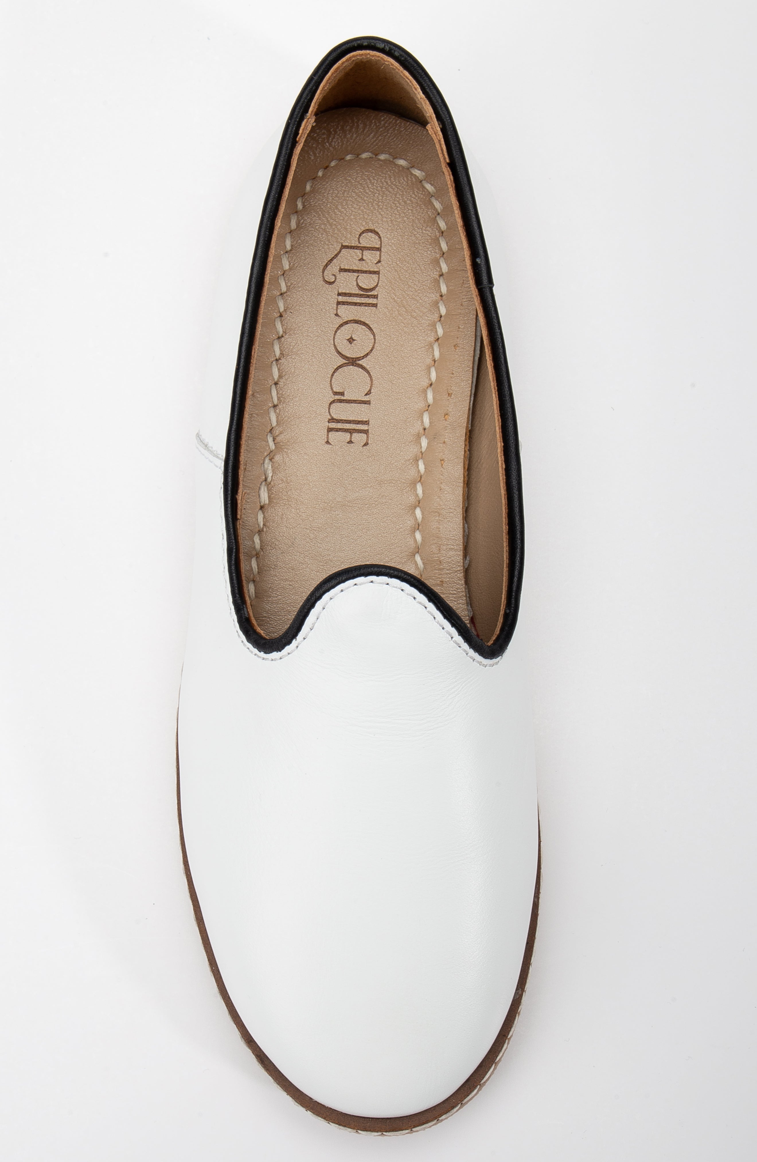 Dalya - White Leather Slip On (Women)