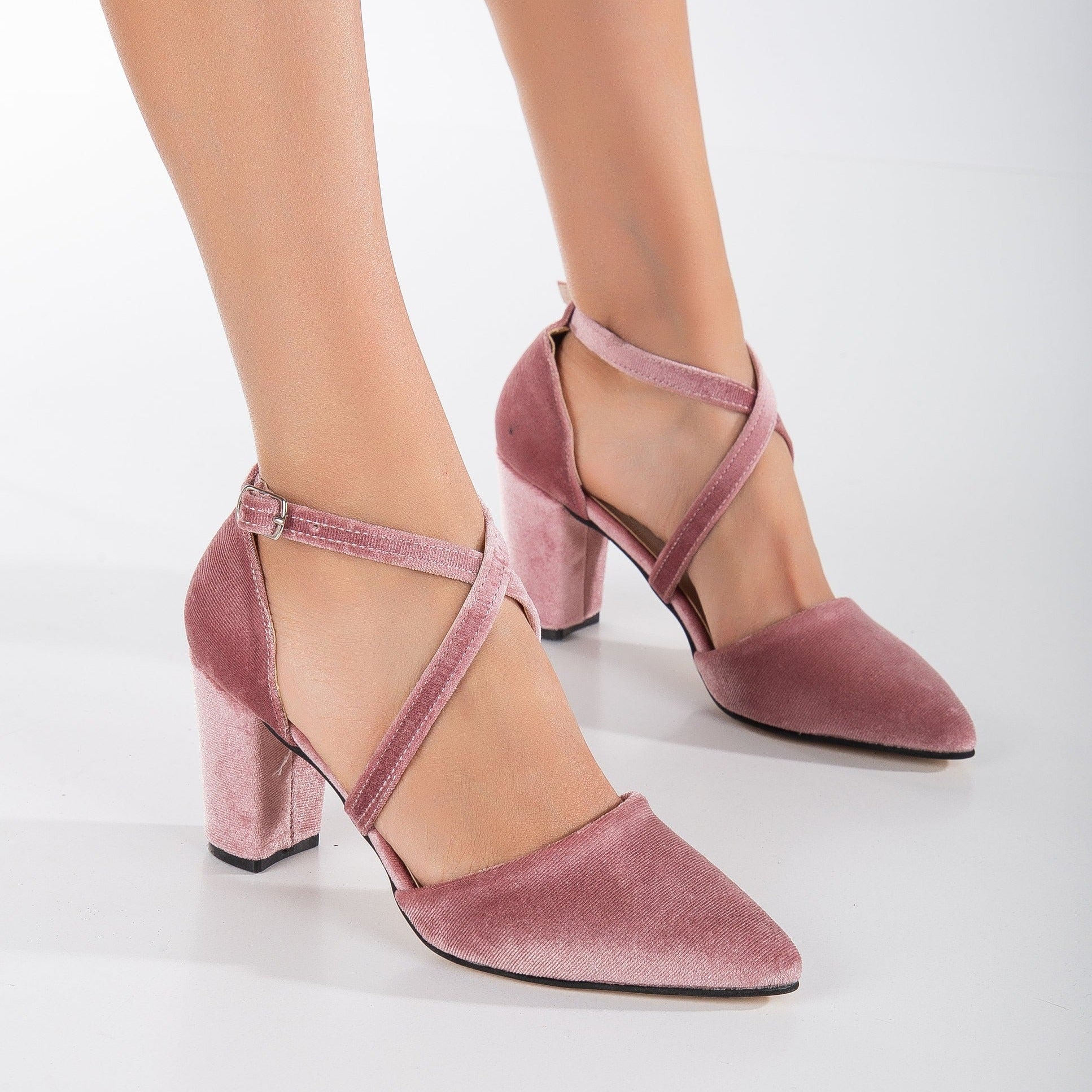 Blush Velvet Heels, Blush Bridal Shoes, Light Pink Velvet Shoes, Velvet Wedding Shoes, Pink Heels, Blush Block Heels, Velvet Bridal Heels
