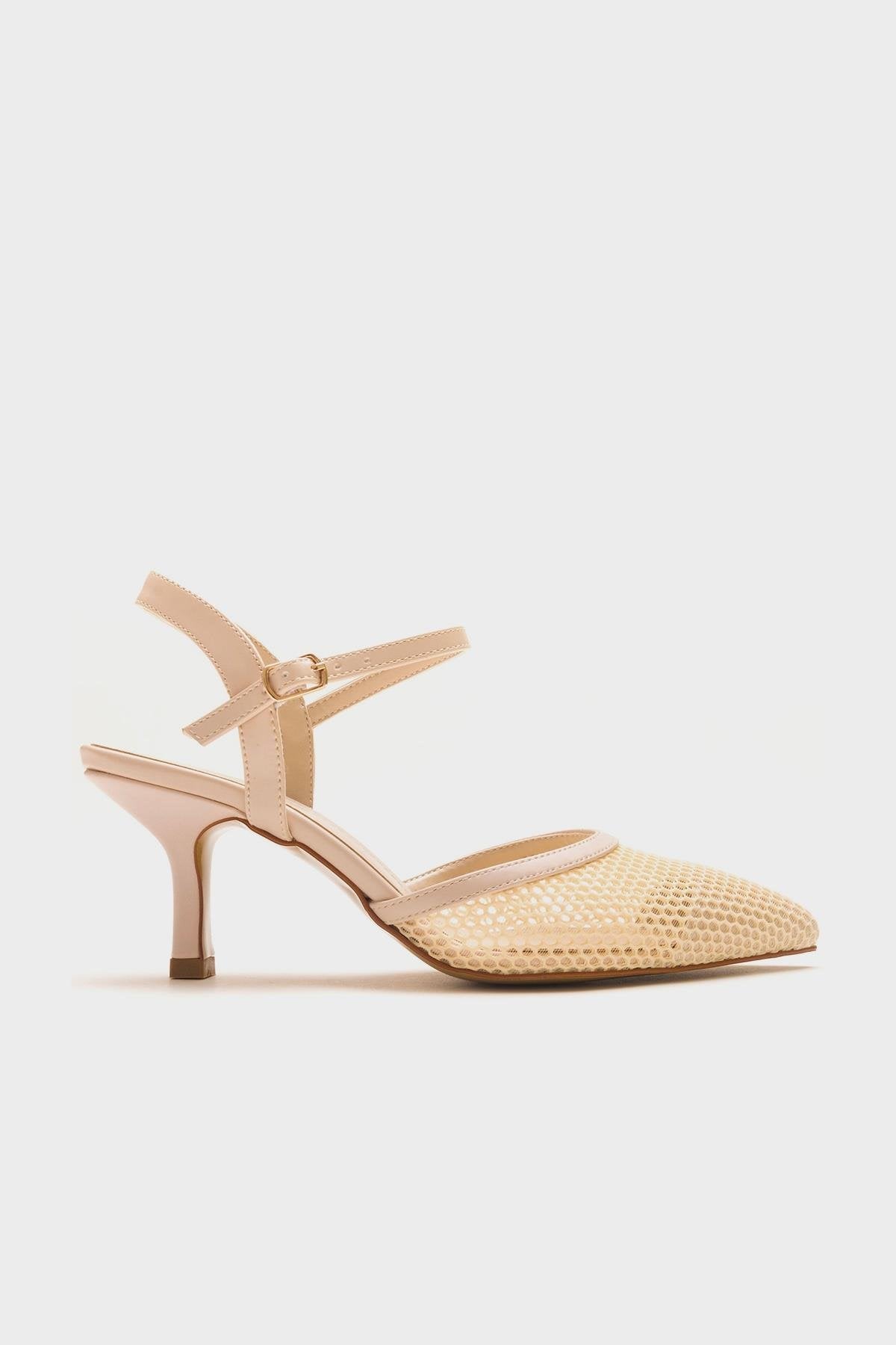 Chic - Beige Heeled Shoe (Women)