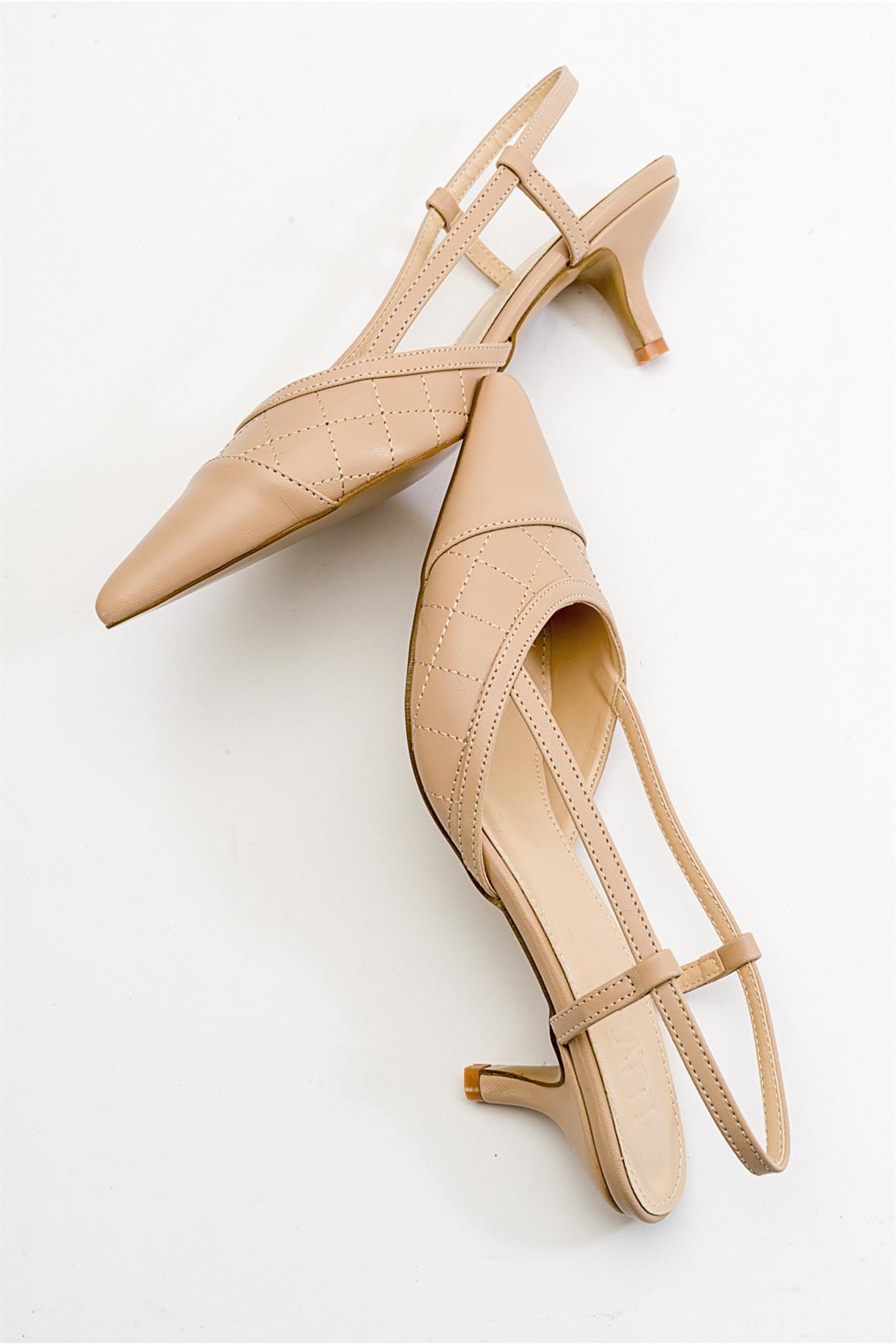 Point - Nude Heeled Shoe (Women)