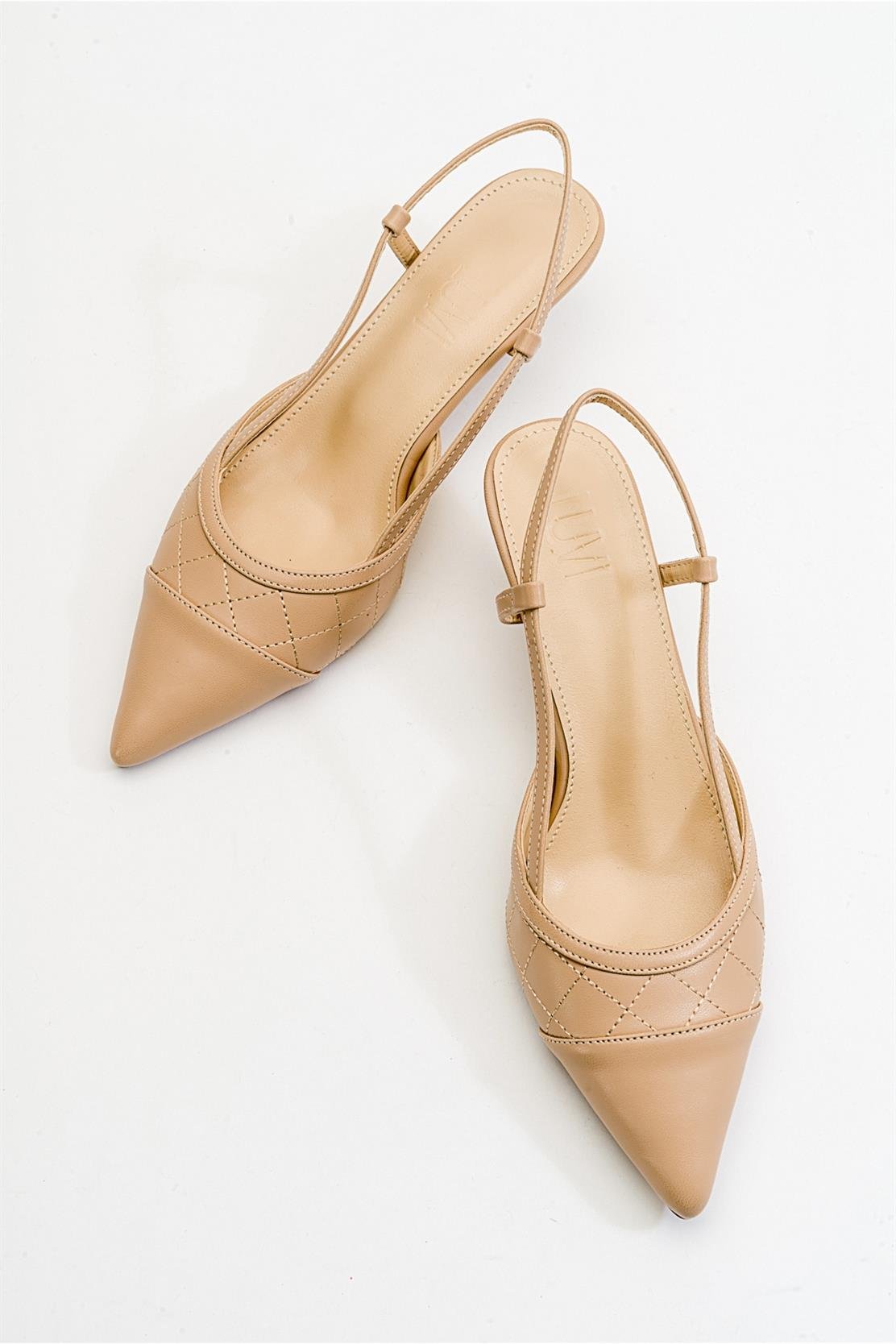 Point - Nude Heeled Shoe (Women)