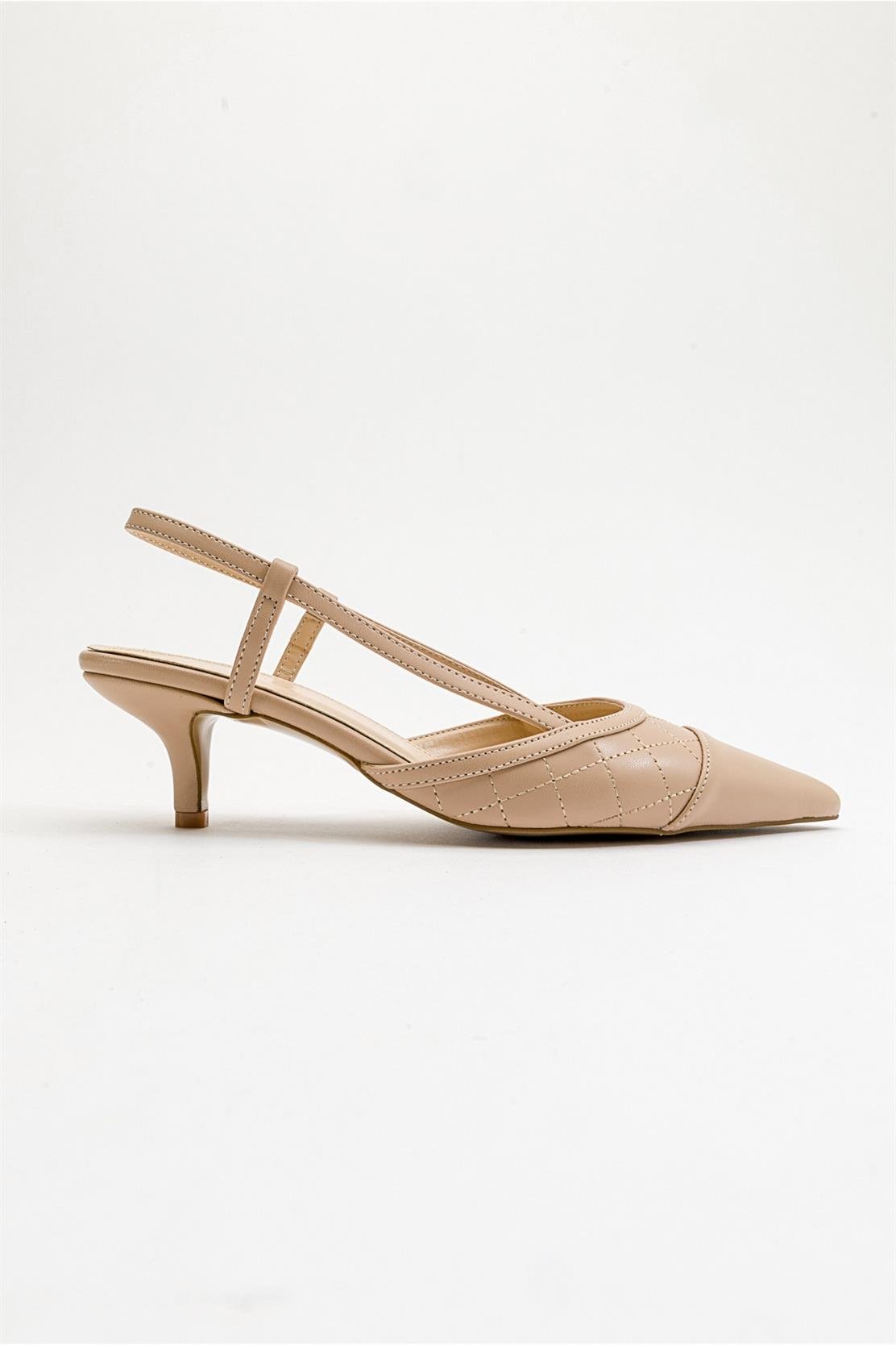 Point - Nude Heeled Shoe (Women)