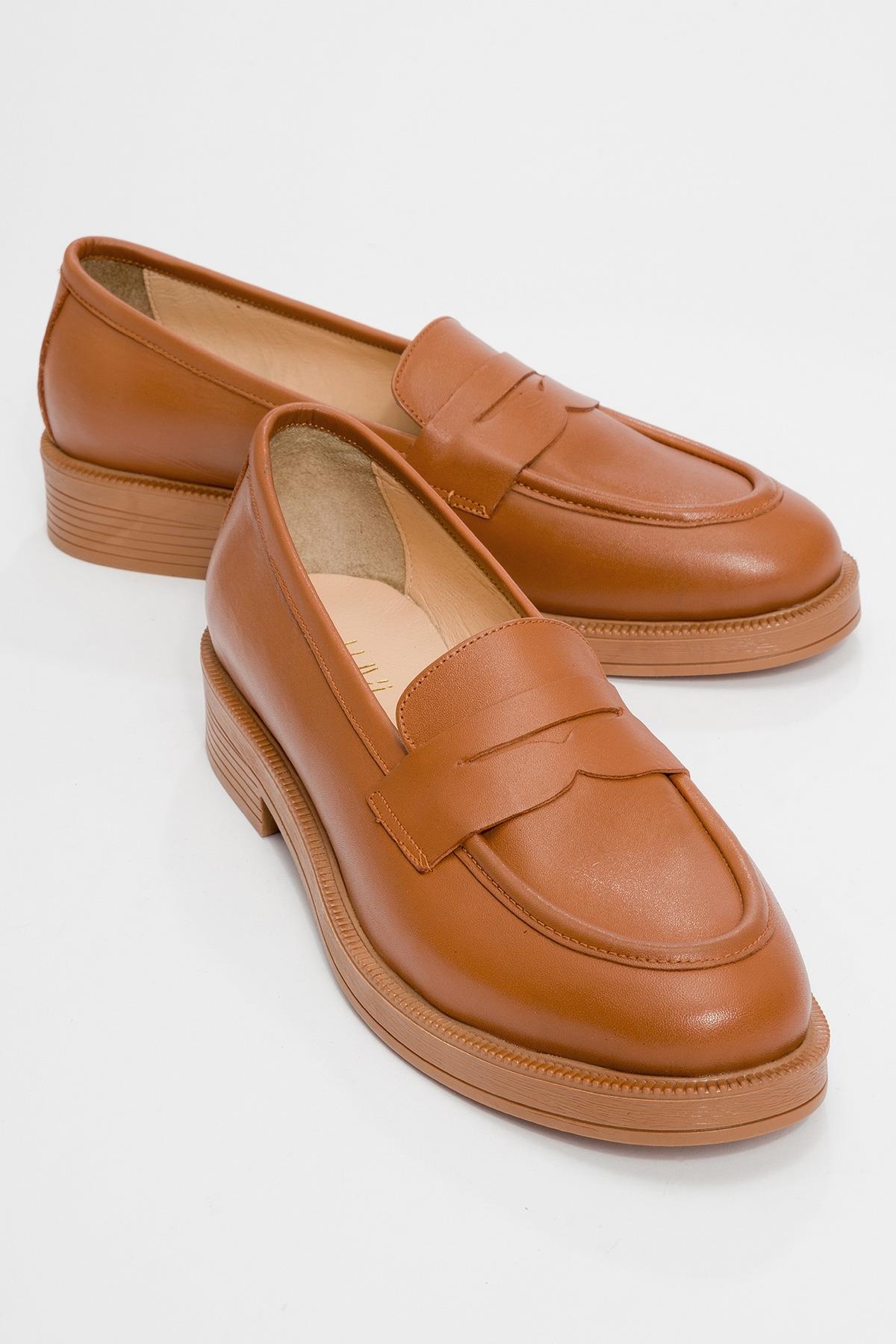 Bree - Cognac Genuine Leather Loafer (Women)