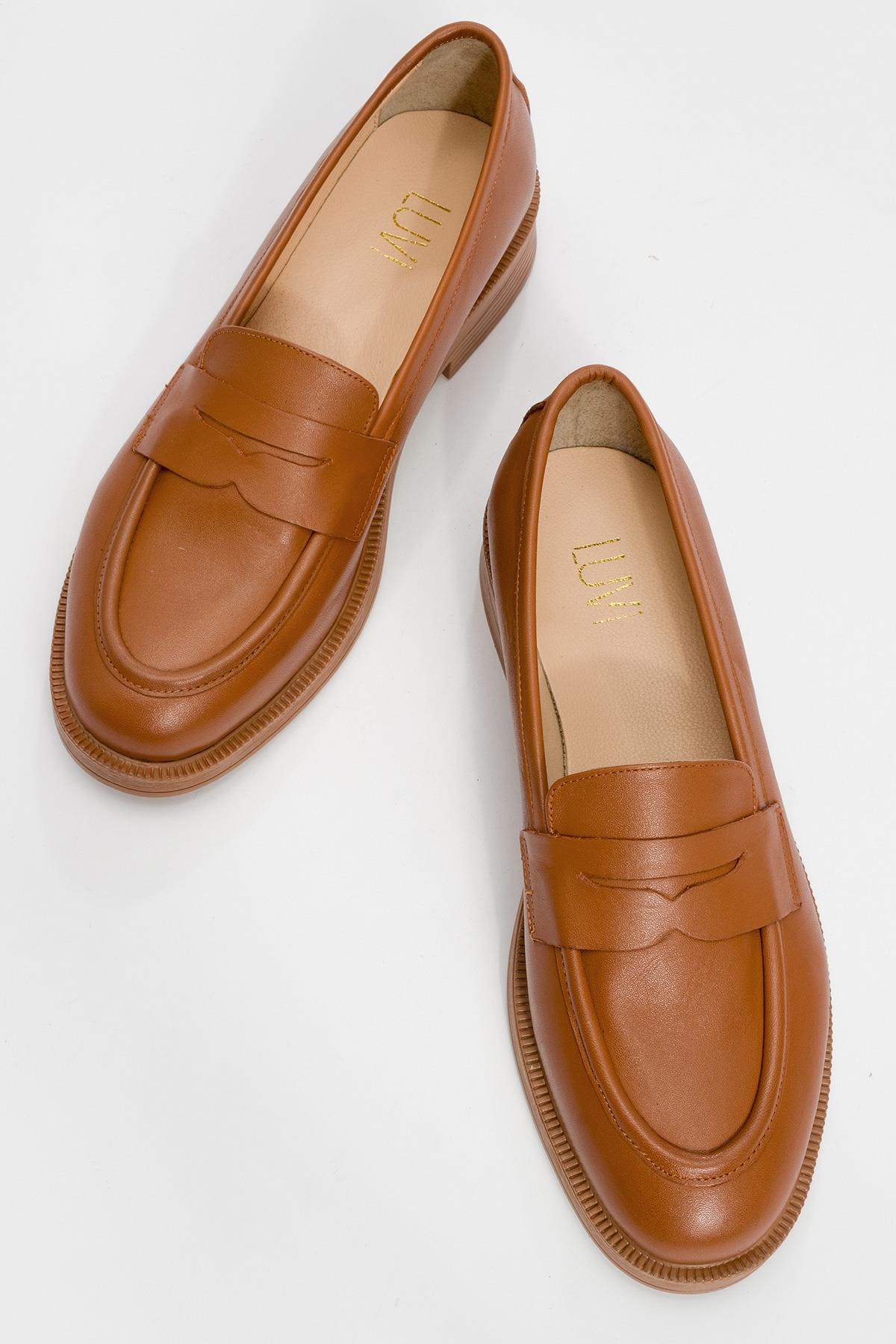 Bree - Cognac Genuine Leather Loafer (Women)
