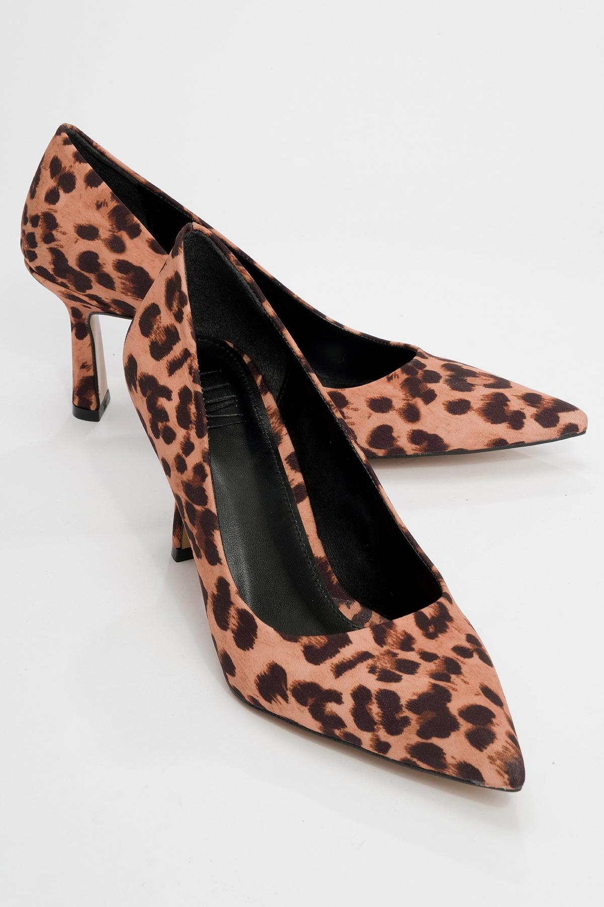 Calse - Black And Yellow Patterned Heeled Shoe (Women)