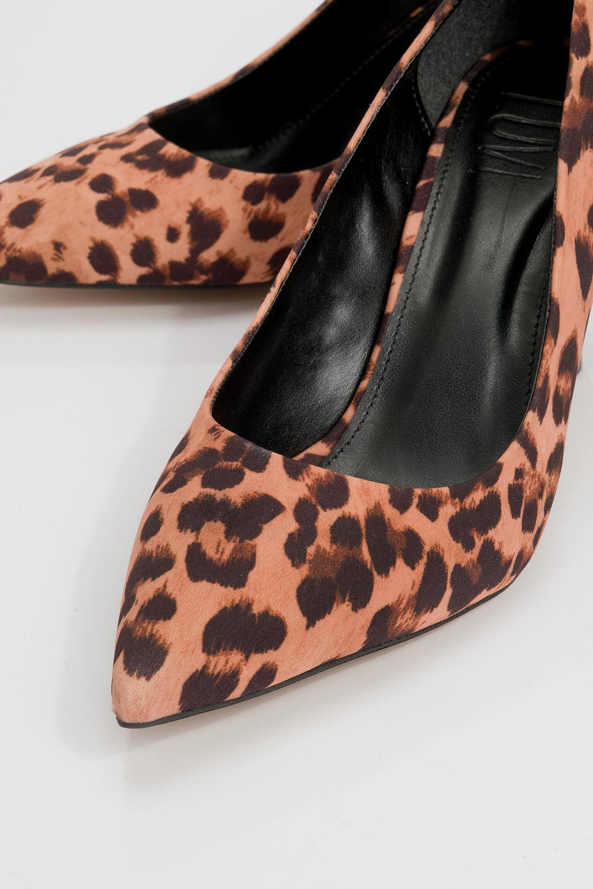 Calse - Black And Yellow Patterned Heeled Shoe (Women)