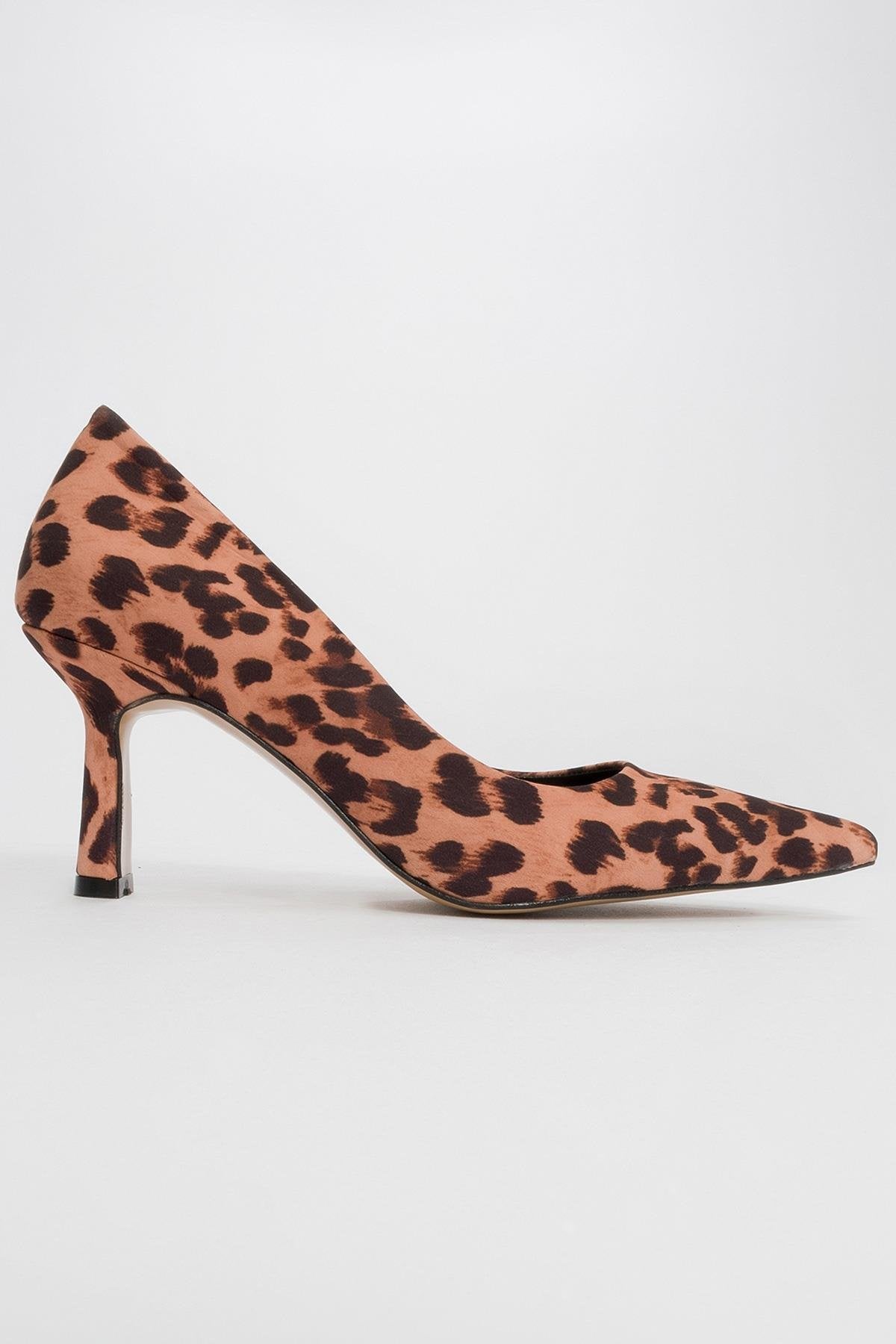 Calse - Black And Yellow Patterned Heeled Shoe (Women)