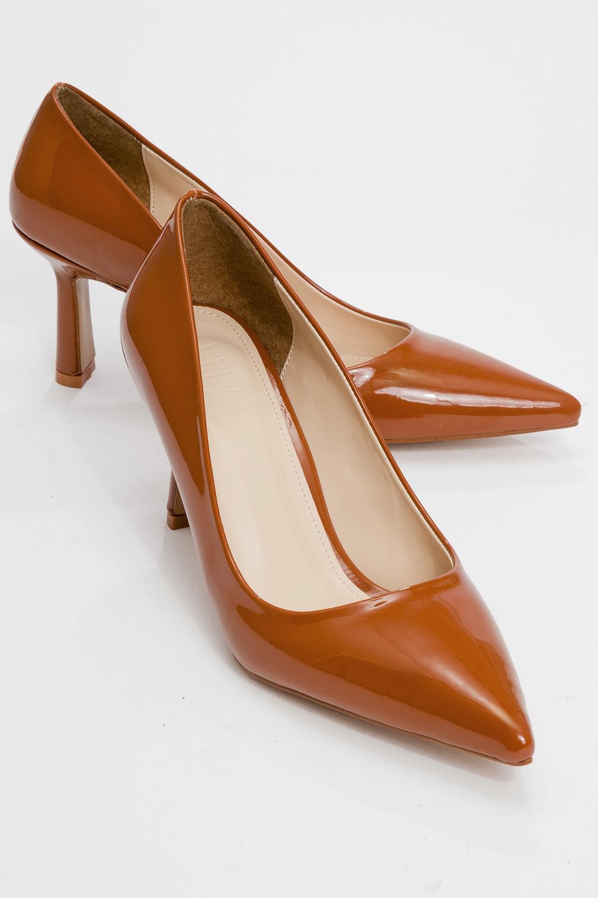 Calse - Cognac Patent Heeled Shoe (Women)