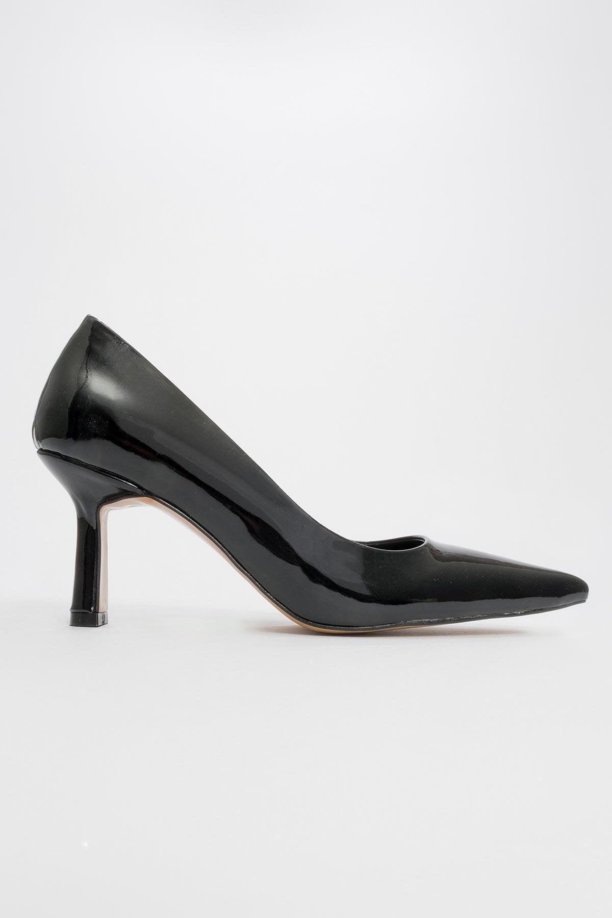 Calse - Black Patent Heeled Shoe (Women)