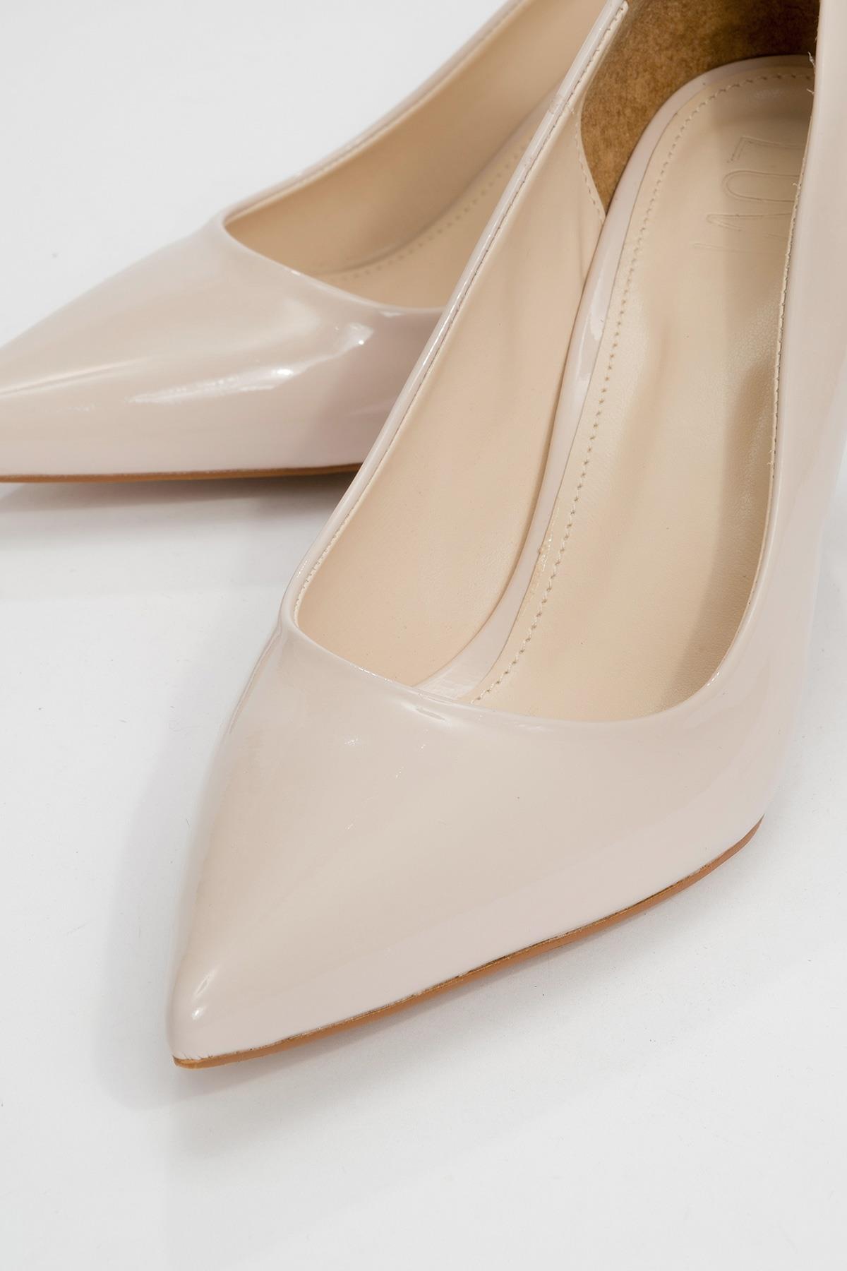 Calse - Beige Heeled Shoe (Women)