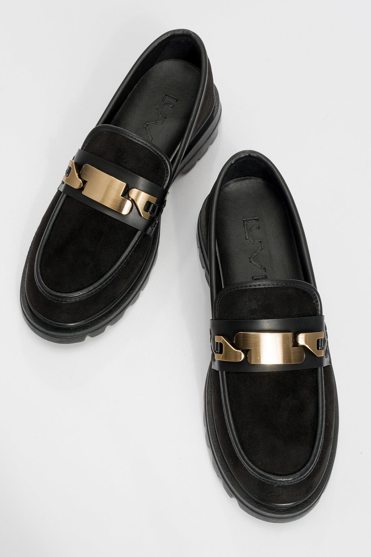Pray - Black Buckle Loafer (Women)