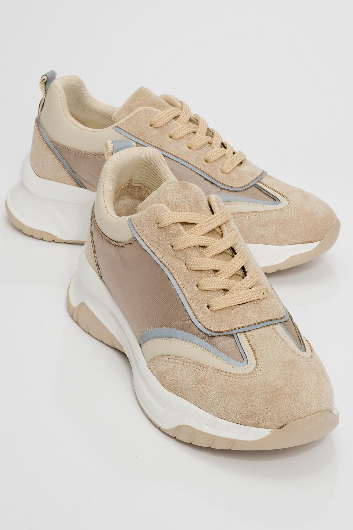 Doch - Beige Parachute Sneaker (Women)