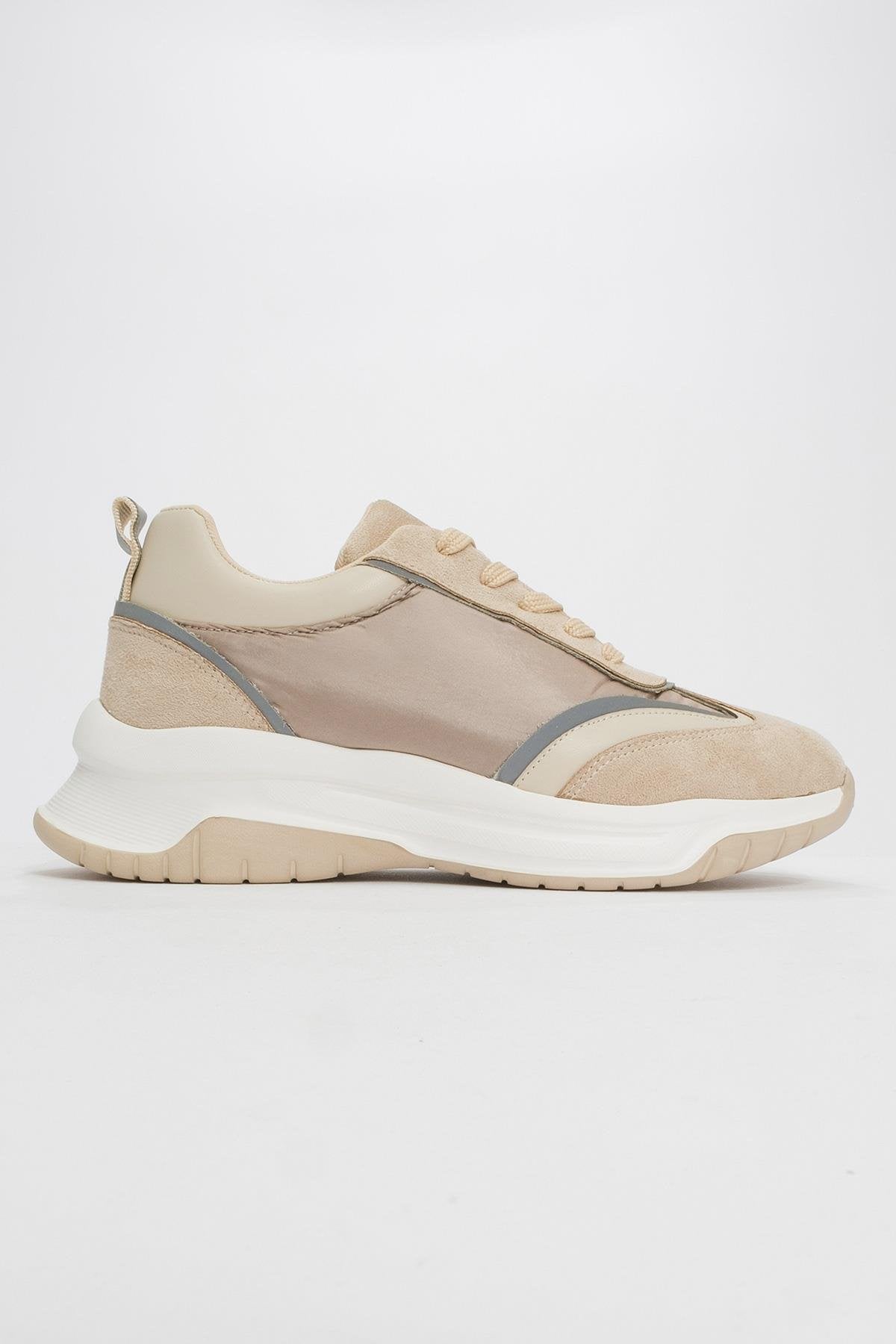 Doch - Beige Parachute Sneaker (Women)