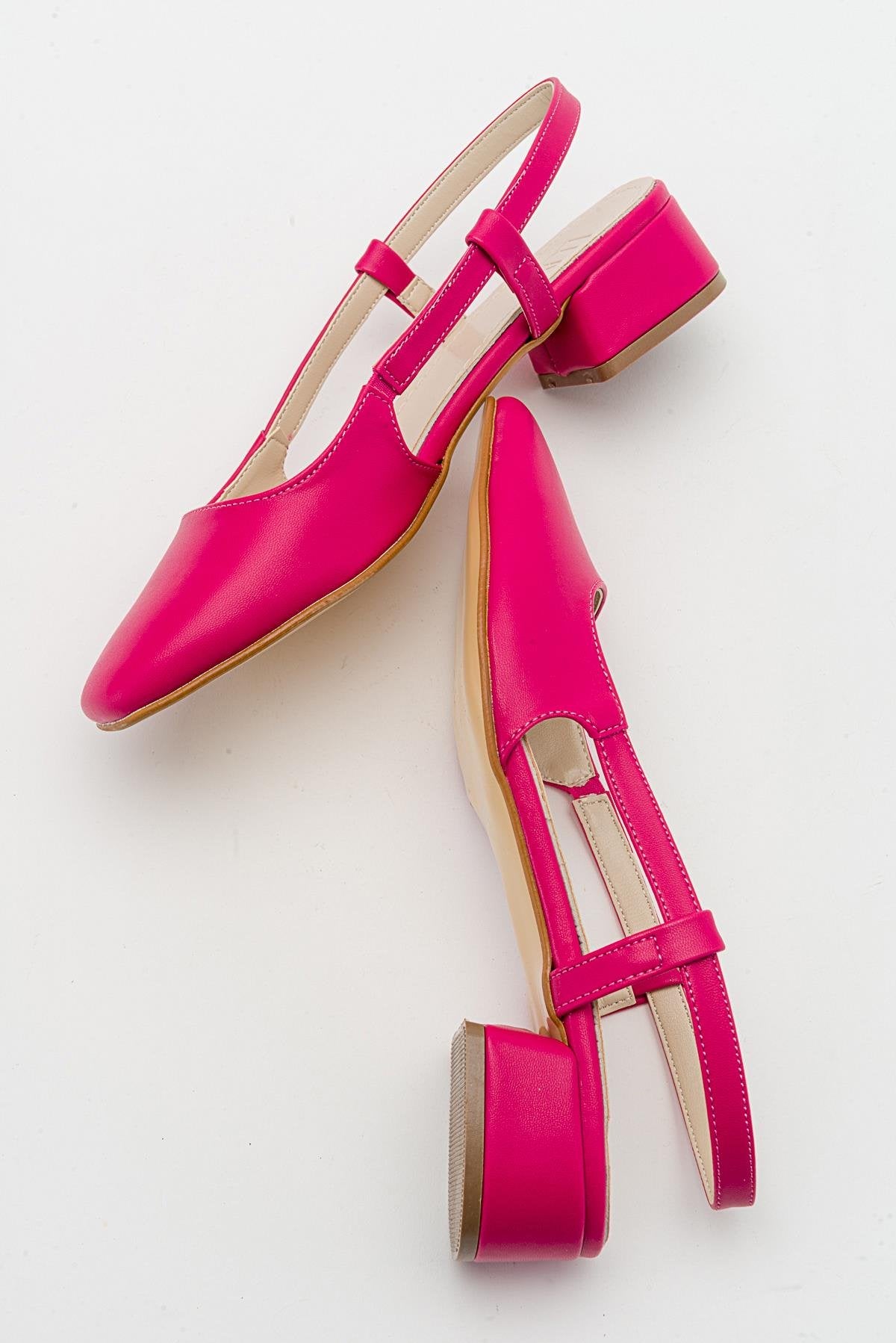 66 - Fuchsia Heeled Sandal (Women)