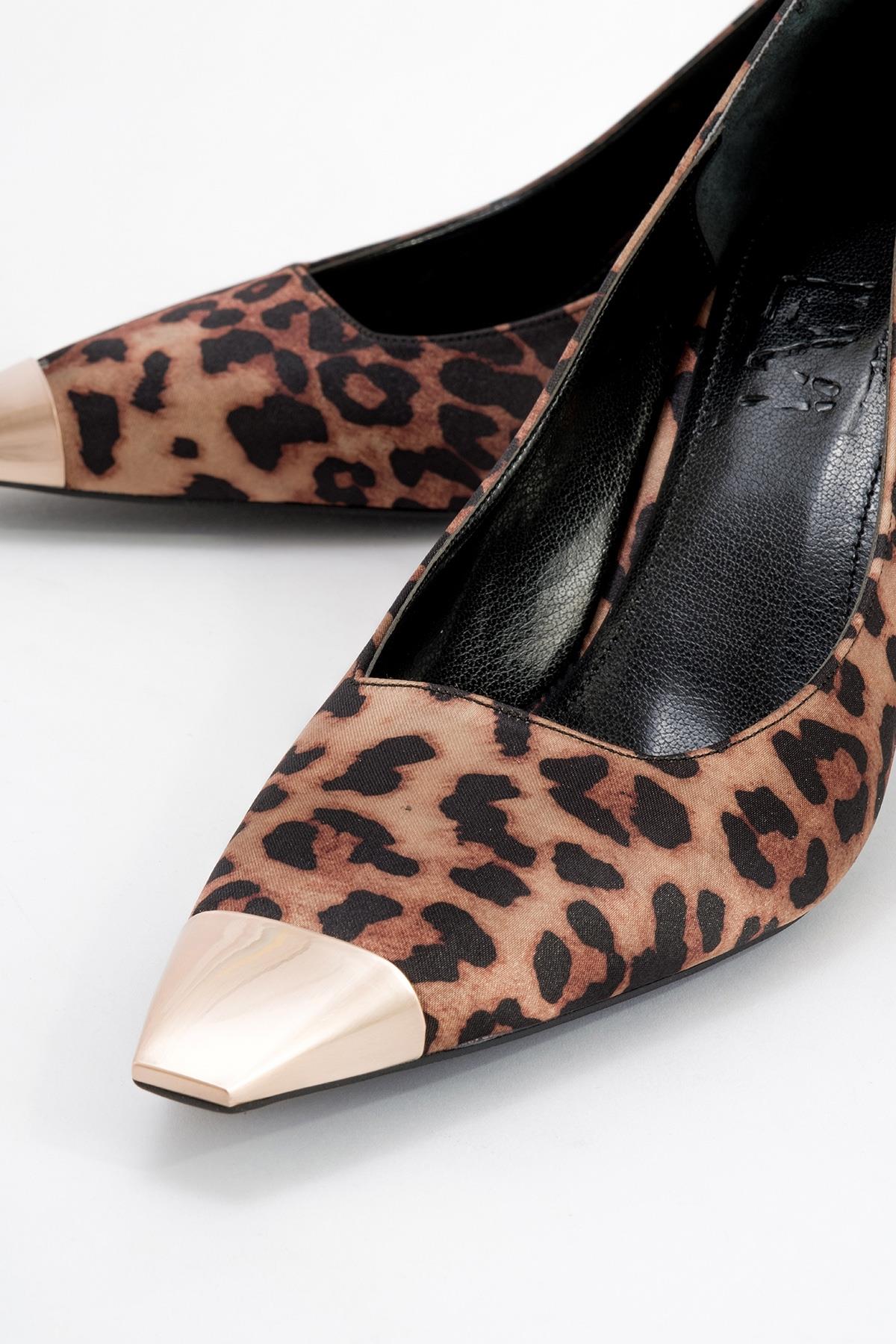 Moanda - Black/Yellow Patterned Stiletto Pump (Women)